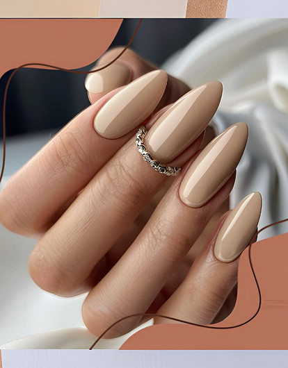 Бежевый маникюр в 2026 году: какой выбрать для ногтей разной длины