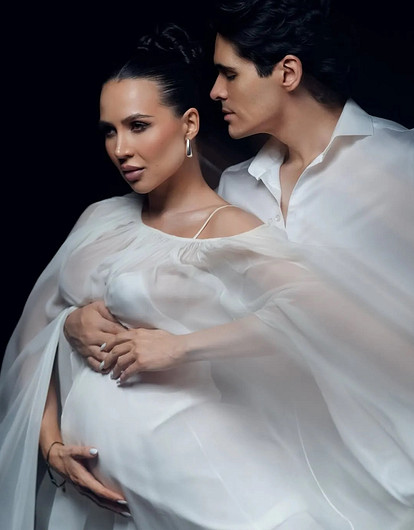 Анемия и гестоз: новый возлюбленный Лерчек рассказал о сложностях ее четвертой беременности