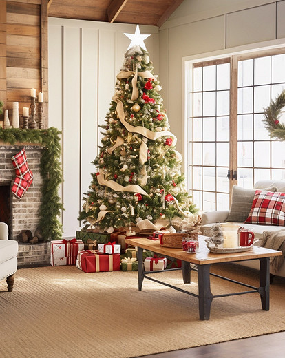 Как украсить дом на Новый 2026 год: идеи декора с фото