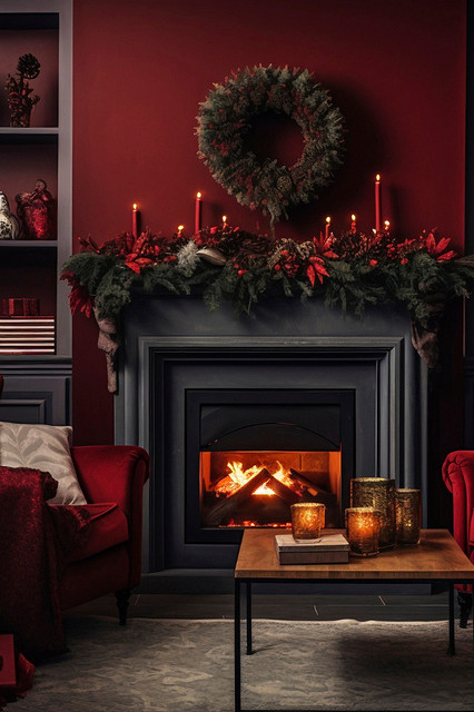 Как украсить дом на Новый 2026 год: идеи декора с фото