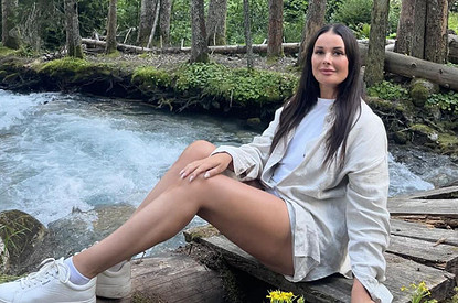 47-летняя Оксана Федорова заняла первое место в турнире по бальным танцам