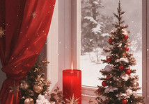 Как украсить окна на Новый 2026 год: лучшие идеи декора