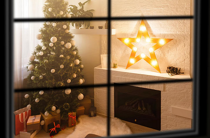 Как украсить окна на Новый 2026 год: лучшие идеи декора