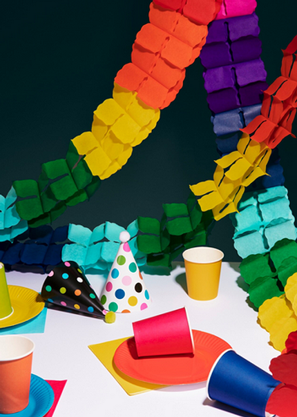 Как сделать гирлянду из бумаги: красивые идеи декора и пошаговая инструкция