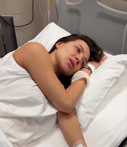 Блогер Лерчек госпитализирована с угрозой выкидыша