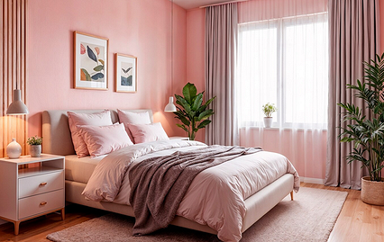 Шторы в спальню 2026: трендовые идеи и оттенки