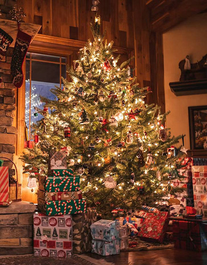 Новогодний гламур: самые стильные и роскошные елки российских звезд