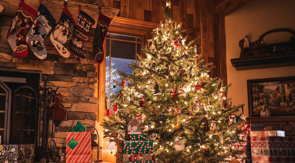 Новогодний гламур: самые стильные и роскошные елки российских звезд