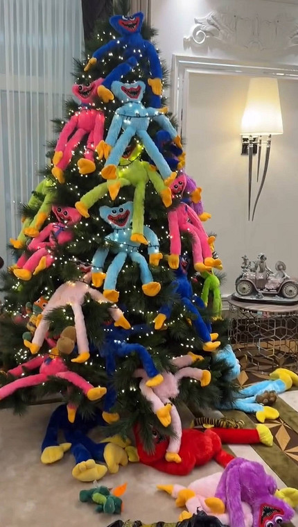 Новогодний гламур: самые стильные и роскошные елки российских звезд