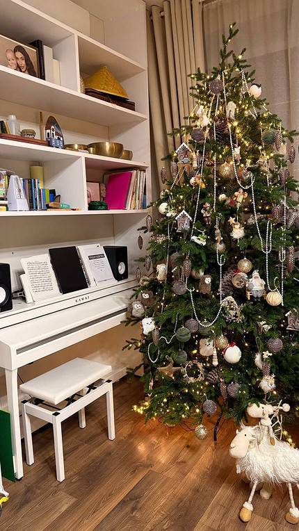 Новогодний гламур: самые стильные и роскошные елки российских звезд