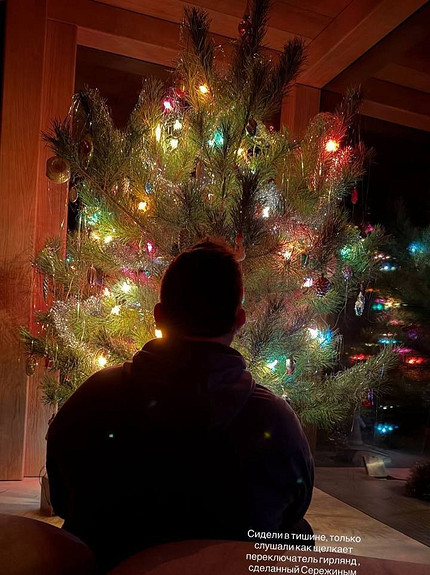 Новогодний гламур: самые стильные и роскошные елки российских звезд