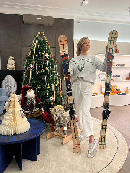 Новогодний гламур: самые стильные и роскошные елки российских звезд