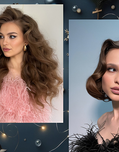 Прическа на Новый год: 17 укладок, которые продержатся всю ночь