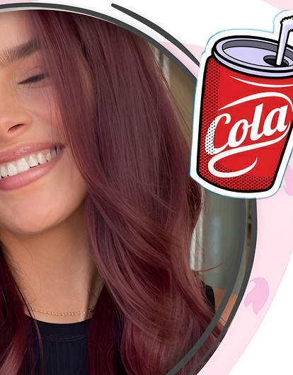 Вишневая кола: кому подойдет самый модный цвет волос 2025 года