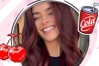 Вишневая кола: кому подойдет самый модный цвет волос 2025 года