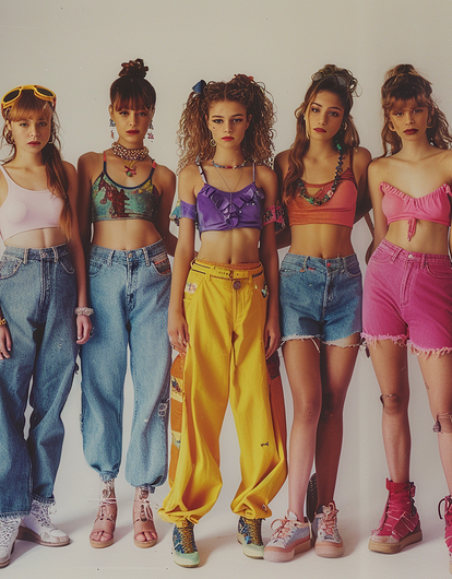 Тотальный люрекс и джинсы «ниже некуда»: модные приемы из 90-х, о которых мы вспоминаем с улыбкой