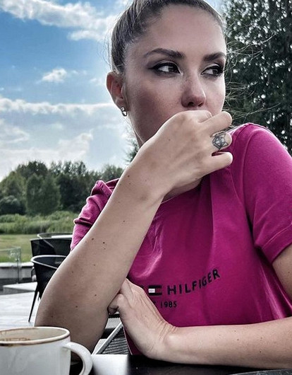 Агату Муцениеце подозревают в беременности