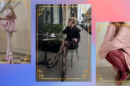 Дерзко, но со вкусом: как носить ажурные колготки в 2025 году