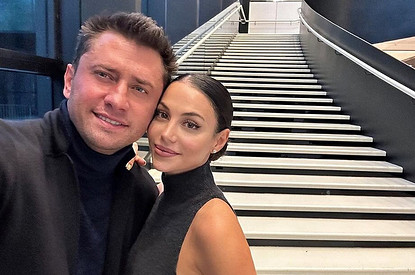 Папина копия: Павел Прилучный и Зепюр Брутян перестали скрывать лицо сына