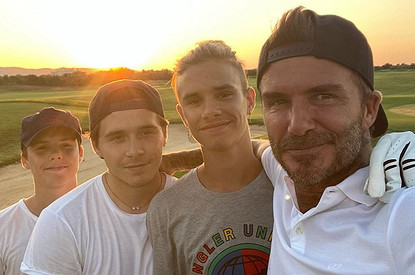 Сыновья Виктории и Дэвида Бекхэмов перестали общаться из-за девушки