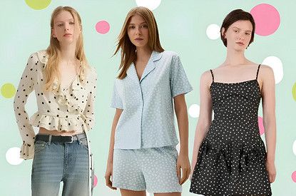 Горошек — тренд сезона: 6 вещей, которые стоит примерить уже сейчас