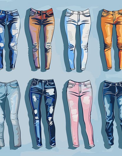 Фасоны джинсов от скинни до багги: кому подойдут и с чем носить