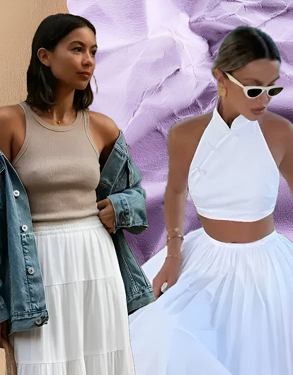 Стильно и свежо: 5 сочетаний с белой юбкой, которые хочется повторить