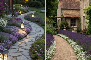 Как сделать садовую дорожку на даче своими руками: пошаговая инструкция