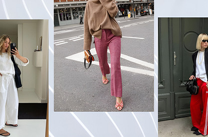 С какой обувью носить брюки — кюлоты, палаццо и другие