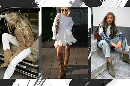 С чем носить казаки: 30 образов с дерзким, но вечным трендом