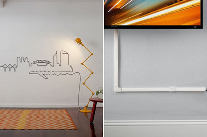 Как спрятать провода на стене, чтобы было красиво: 18 вариантов