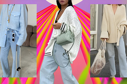 С чем носить голубые джинсы в 2026 году: 6 остромодных цветовых комбинаций