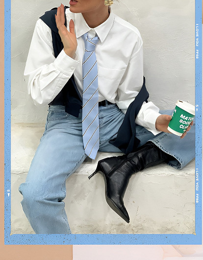 Галстук в женском гардеробе: 10 примеров, как интегрировать его в образы