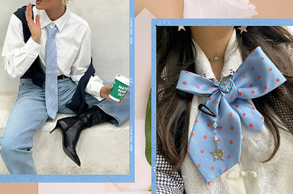Галстук в женском гардеробе: 10 примеров, как интегрировать его в образы