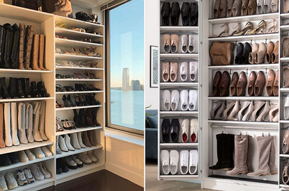 Как хранить обувь в шкафу: 10 идей для красоты и порядка