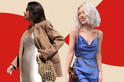 Платье-комбинация: с чем носить днем, вечером и даже на работу