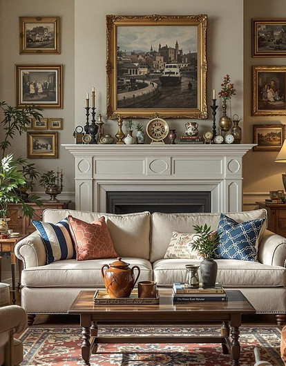 Интерьер в английском стиле: 40 идей с фото