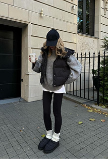 С чем носить женские леггинсы: 7 модных сочетаний