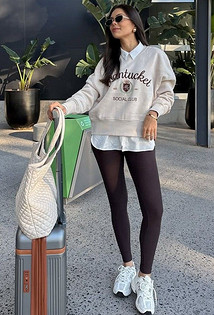 С чем носить женские леггинсы: 7 модных сочетаний