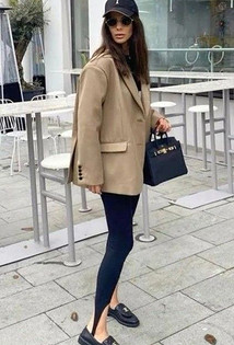 С чем носить женские леггинсы: 7 модных сочетаний