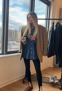 С чем носить женские леггинсы: 7 модных сочетаний