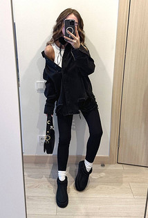 С чем носить женские леггинсы: 7 модных сочетаний