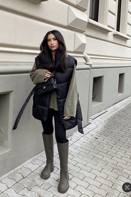 С чем носить женские леггинсы: 7 модных сочетаний