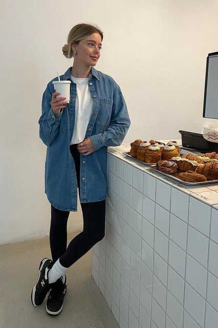 С чем носить женские леггинсы: 7 модных сочетаний