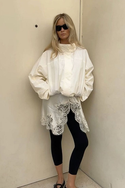 С чем носить женские леггинсы: 7 модных сочетаний