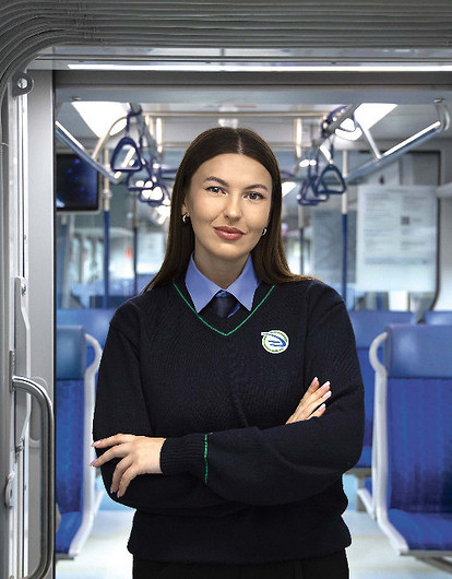 30 интервью с уникальными женщинами: помощник машиниста электропоезда Дарья Михайлова