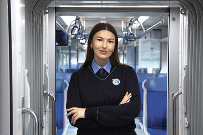 30 интервью с уникальными женщинами: помощник машиниста электропоезда Дарья Михайлова