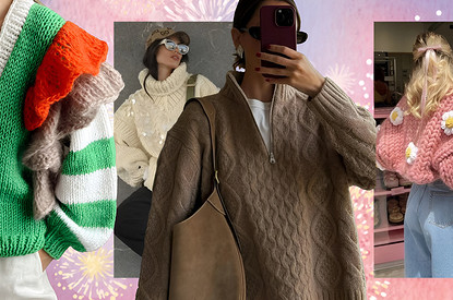 Свитеры крупной вязки — самый уютный тренд осени 2025