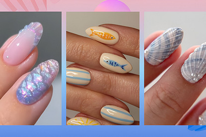 Маникюр в морском стиле: 7 дизайнов, чтобы продлить лето