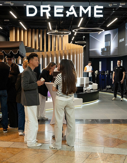 В «Афимолл Сити» открылся флагманский магазин Dreame нового формата